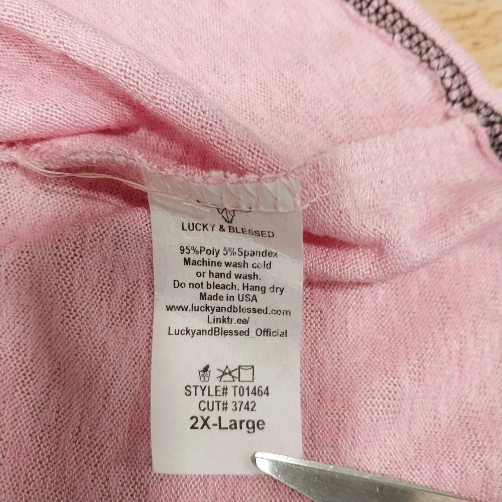 Lucky & Blessed comfortable poly basic